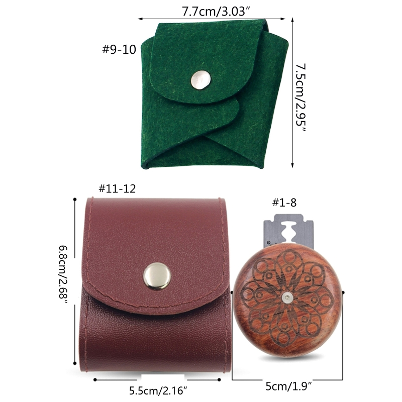 Houten Broodmes Scheermes Ronde Brood Lame Deeg Scoren Slashing Tool voor DIY Zuurdesembrood Keuken Bakken Tools