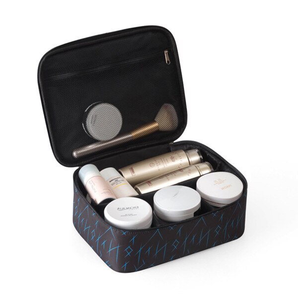 Männer frauen Reise Lagerung Pouch Set Wasserdichte Kleidung Schuhe Unterwäsche Kosmetische Veranstalter Tasche Koffer Tote Zubehör Produkt: E-Black