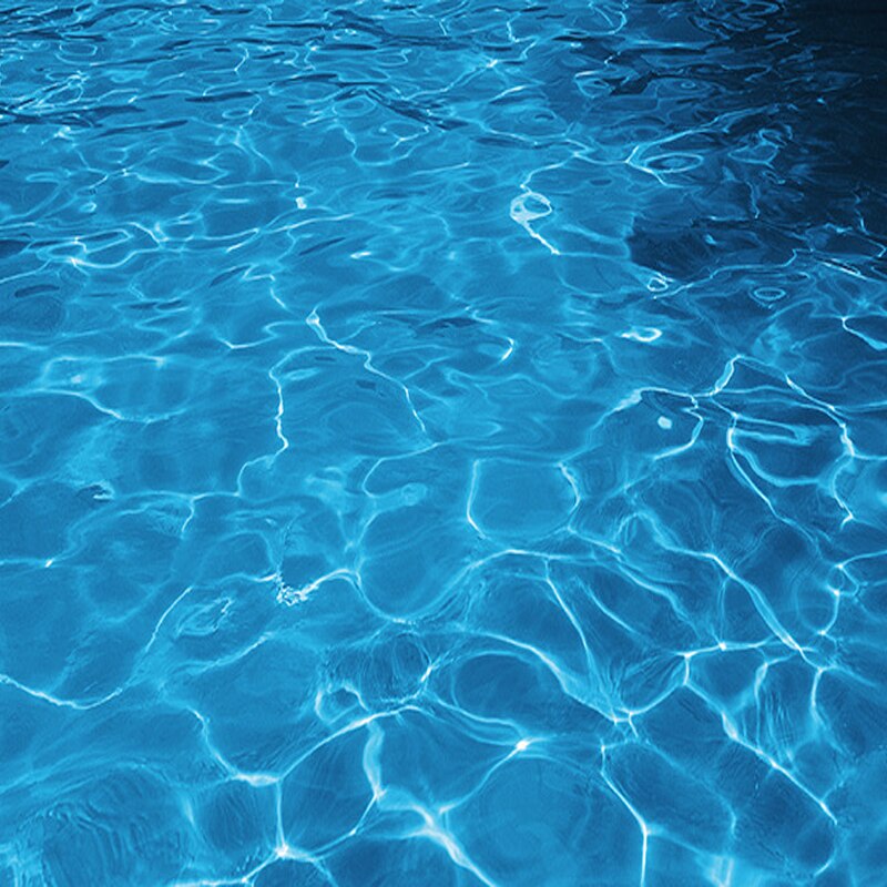Custom Floor Stickers Waterproof Bathroom Blue Swimming Pool Water Wall Tile Stickers