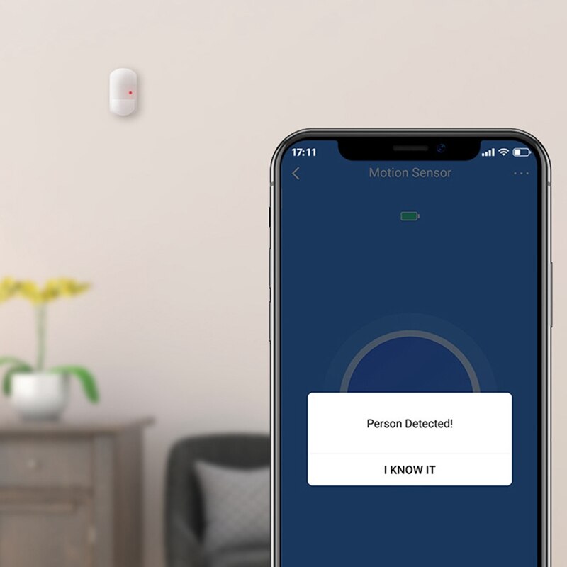 WiFi Alarm Kit Security System DIY Wireless Door Sensor S3 Hub with Smart PIR Motion Sensor for Smart Home