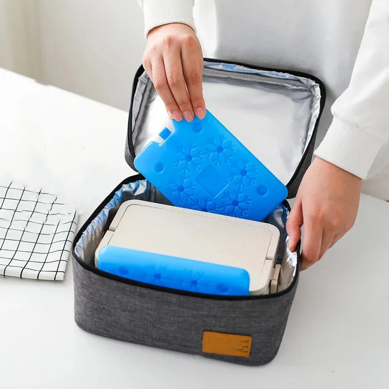 Freezer Ice Cooling Packs Reusable Cooler Pack Bag Long Lasting Cooling For Lunch Bags Fresh Food Fresh Food Storage Water Box