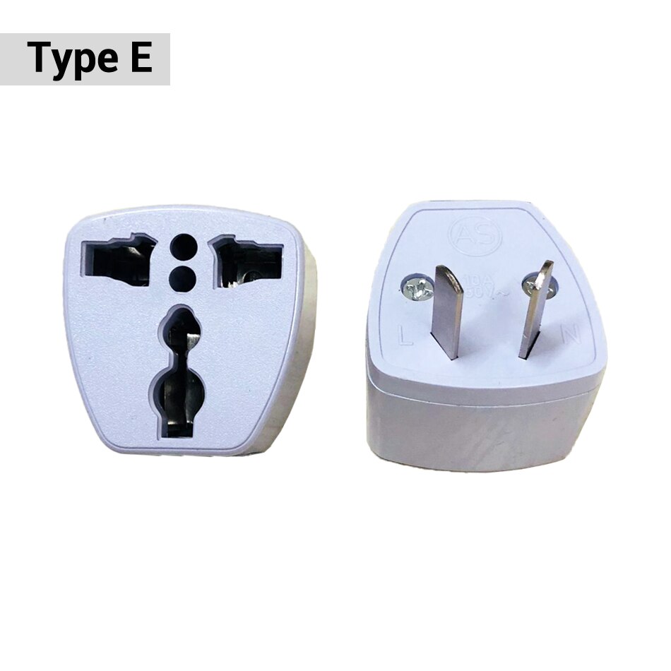 Universal EU South Korea Plug Adapter Converter US AU UK To European AC Travel Power Electrical Socket Outlets