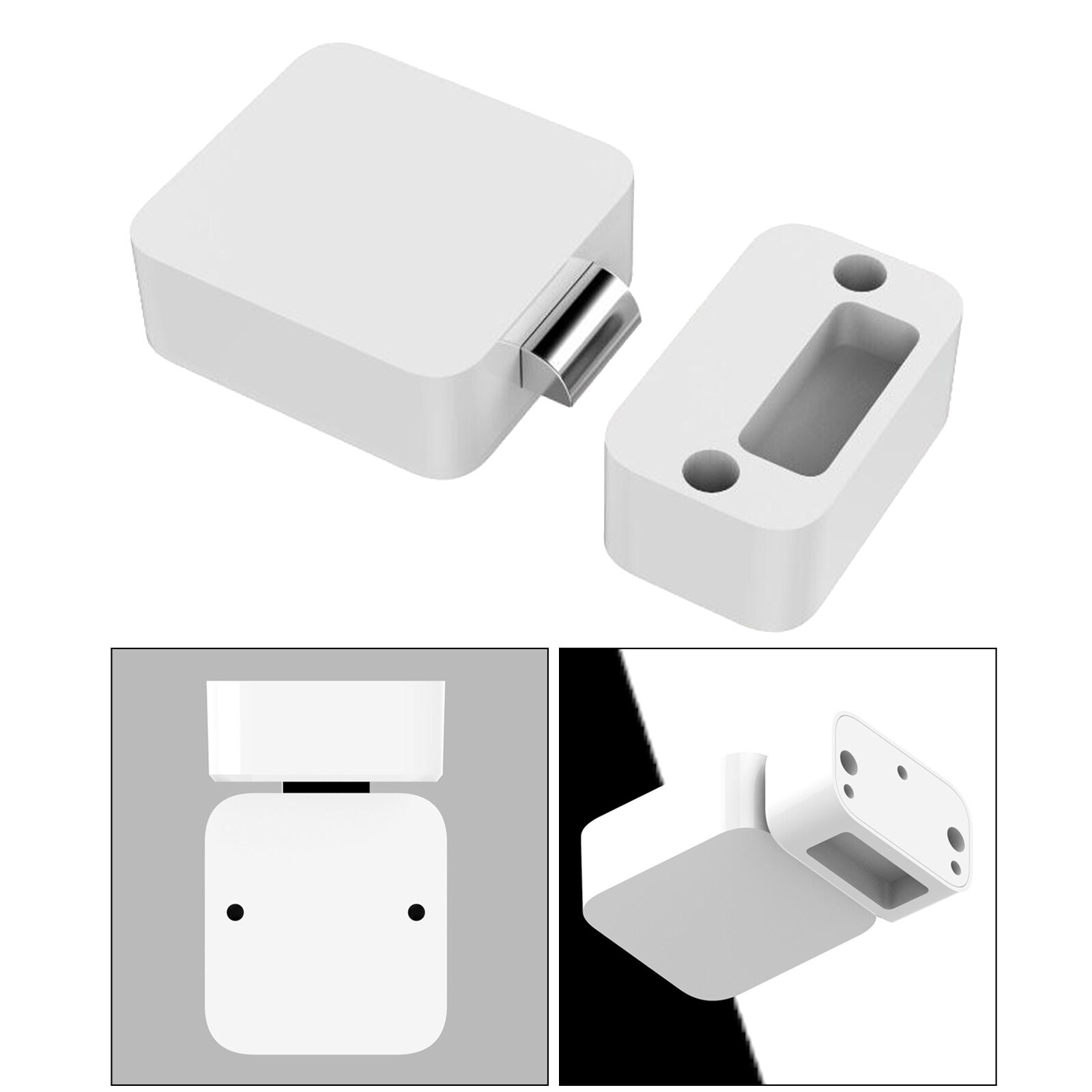 USB Rechargeable Lock Cabinet Door Locks, Smart Bluetooth APP Hidden File