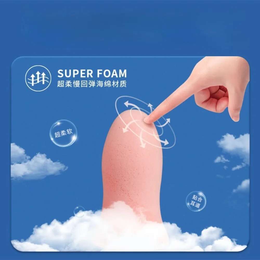 Oordopjes tegen snurken tijdens het slapen, bieden superieure geluidsreductie en -isolatie en zijn oorvriendelijk.