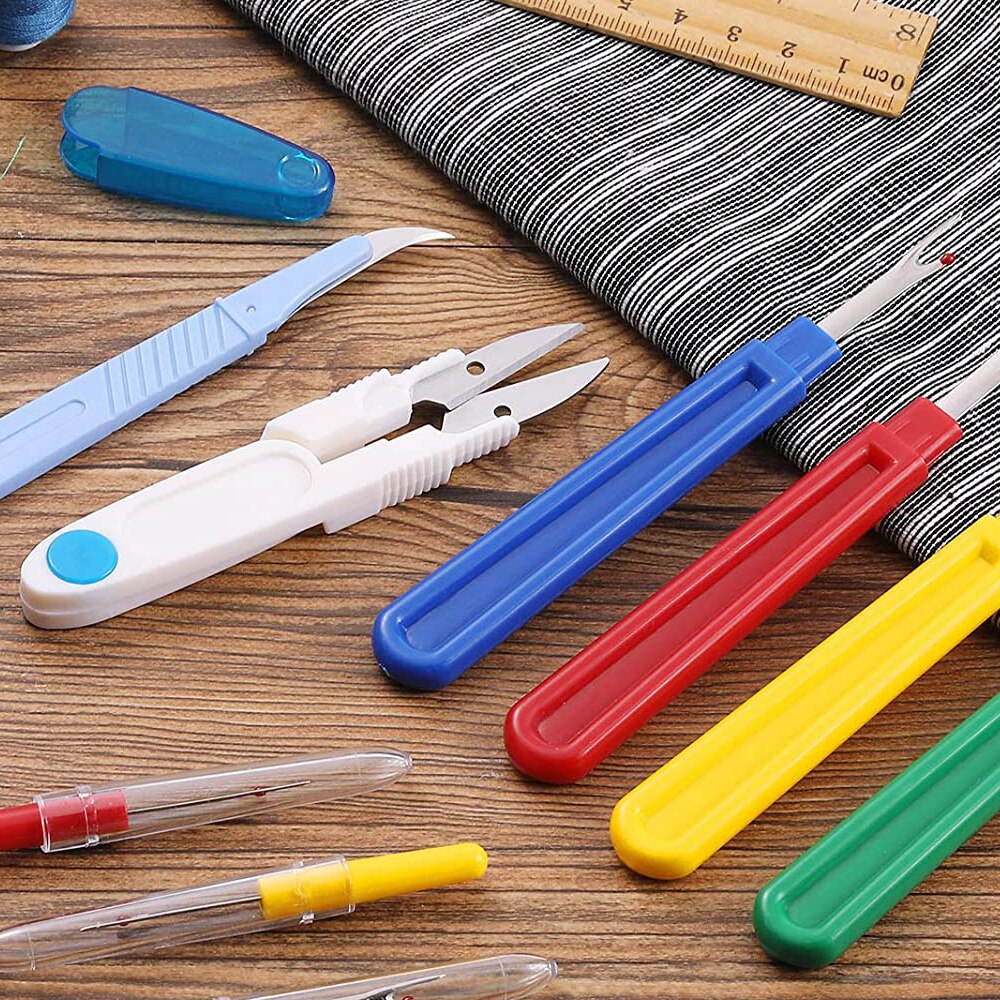 3/5/10pcs Sewing Seam Ripper Thread Seam Remover Stitch Unpicker Thread Cutter Tool for Needlework Quilting Craft Removing Tools