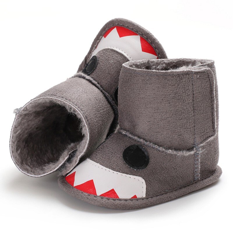 Winter Baby Cute Cartoon Boots Soft Plush Booties for Infant Girls Boys Anti Slip Snow Boot keep Warm Cute Crib Fashionshoes