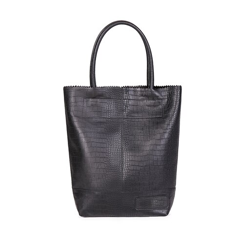 Top-poignée sacs pour femmes seau sac à main en cuir souple dame sac à bandoulière grande capacité femme fourre-tout sac | HB1001: B-BLACK
