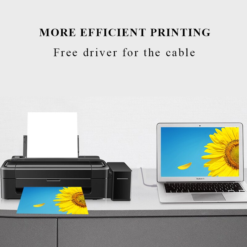 Anmck usb printer kabel usb type b han til en han usb 3.0 2.0 kabel til canon epson hp zjiang label printer dac 1.5m 3m 5m 10m