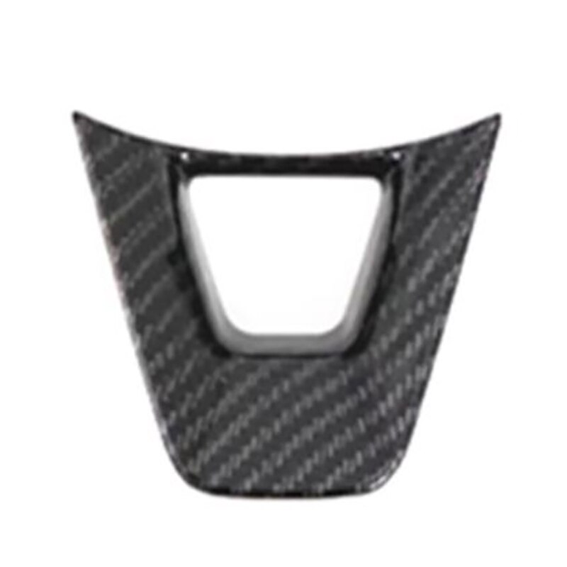 Carbon Fiber Steering Wheel Button Cover Trim Frame Sticker Car Interior Accessories for Toyota Corolla Hatchback