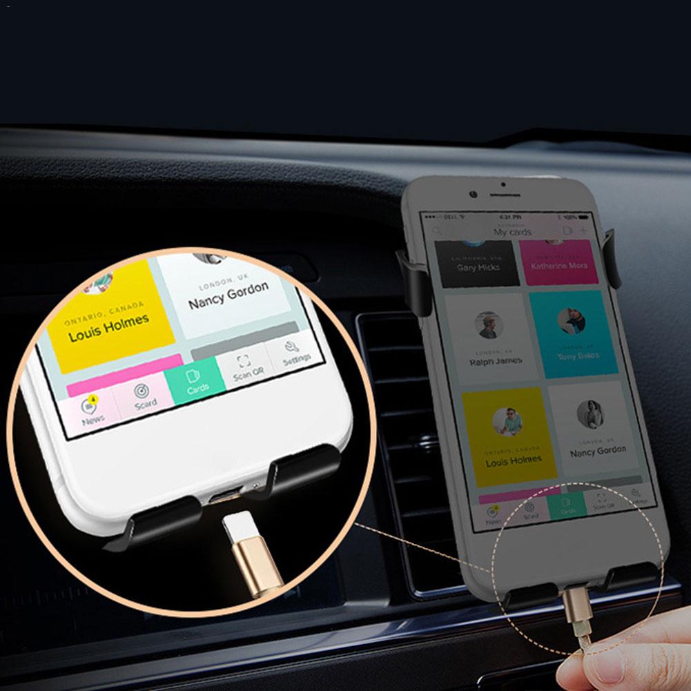 Universele Auto Telefoon Houder Autohouder Auto Air Vent Zwaartekracht Mobiele Telefoon Houder Auto Telefoon Houder Ondersteuning