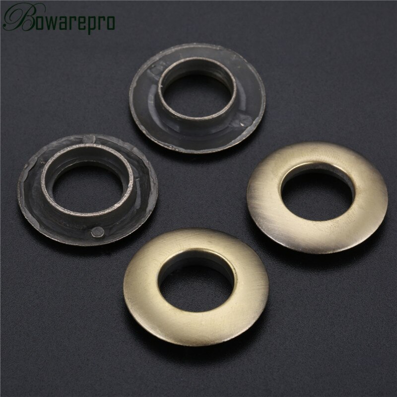 Bowarepro Metall O D Ring Schnallen Öse Schraube Schnallen für Hangbag Gürtel Gurt Hund Kette Schließe Zubehör Leder Handwerk 2 einstellen: Bronze-