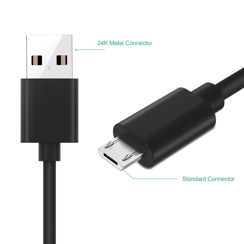 mikro USB kabel mikro USB ładowania drutu przewód telefon ładowarka kabel robić Blackview A7 A20 BV6000 Doogee S80 S70 X20 x55