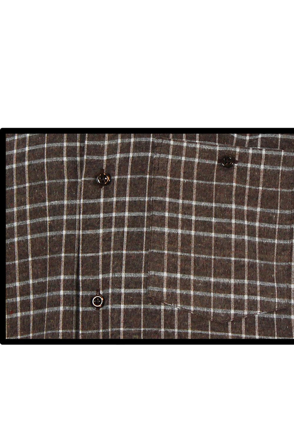 Klassisk ternet ternet bomuldsskjorter til mænd afslappet tyk business skjorte almindelig langærmet knapkrave fra varetta turkey