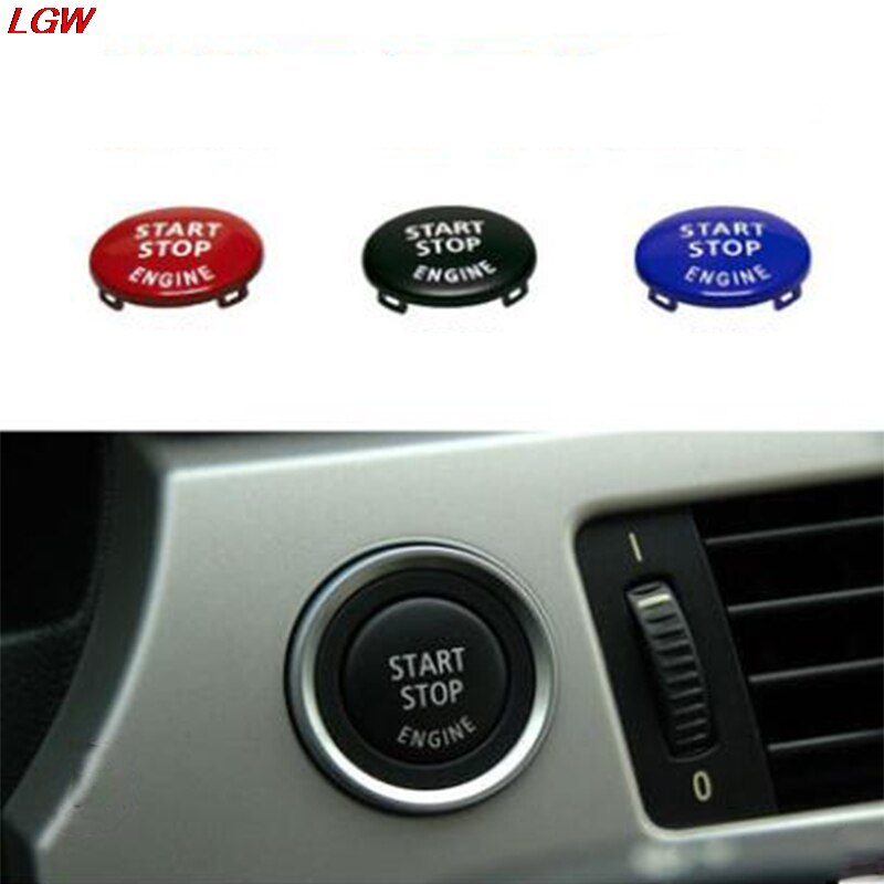 FOR BMW E90 E60 E70 ignition button switch 3 series 5 series X5 one-key start button Car start stop button engine button