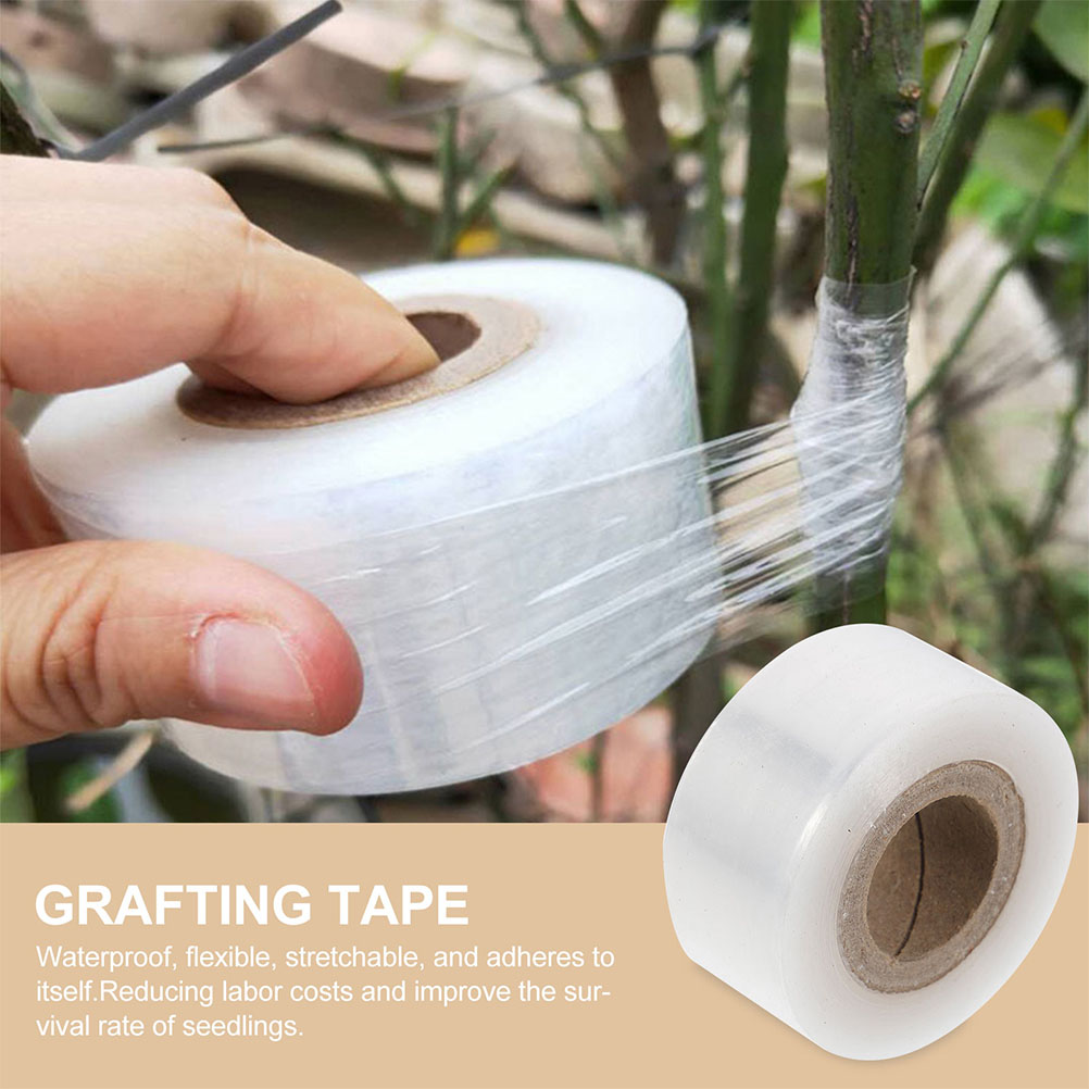 6 Rolls Van Enten Tape Plastic Rekbaar Zelfklevende Membraan Bloemisterij Film