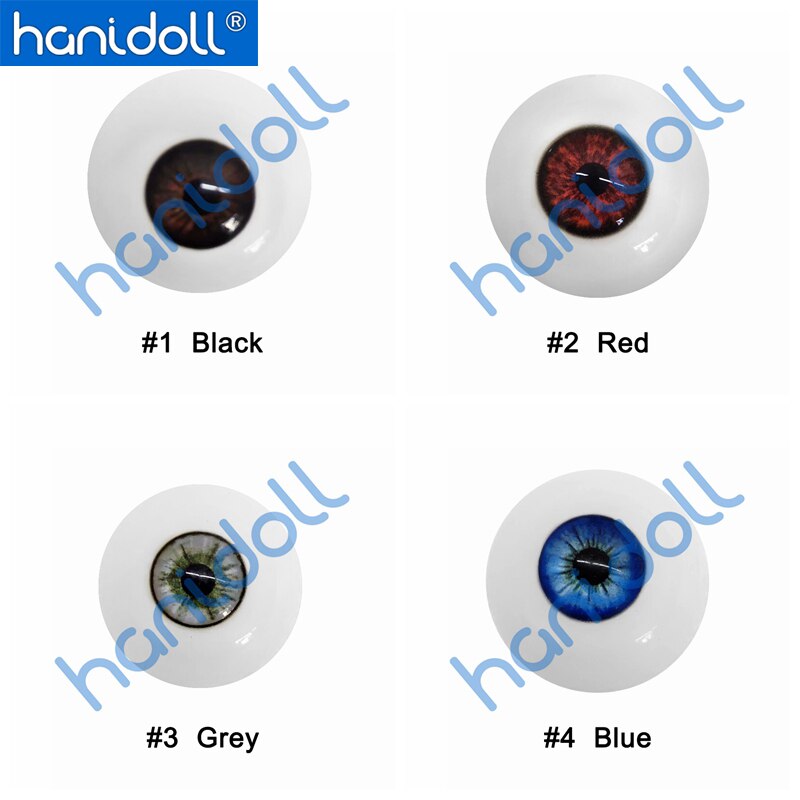 Hanidoll Sekspop Ogen Zwart/Grijs/Blauw/Groen/Bruin Ogen Voor Tpe Siliconen Sekspop 3D ogen Fit 148Cm-170Cm Sex Poppen