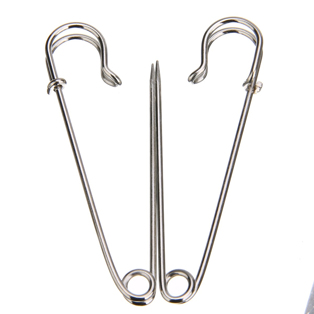 12 pièces grand robuste en acier inoxydable grand Jumbo épingle de sûreté couverture artisanat pour faire mariage Bouquet broche bricolage décoration