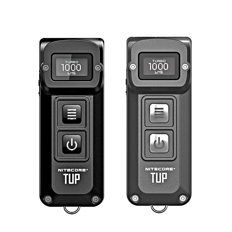 NITECORE TUP USB recargable MINI linterna CREE XP-L HD V6 max 1000 LM distancia de haz 180M revolucionaria inteligente ED