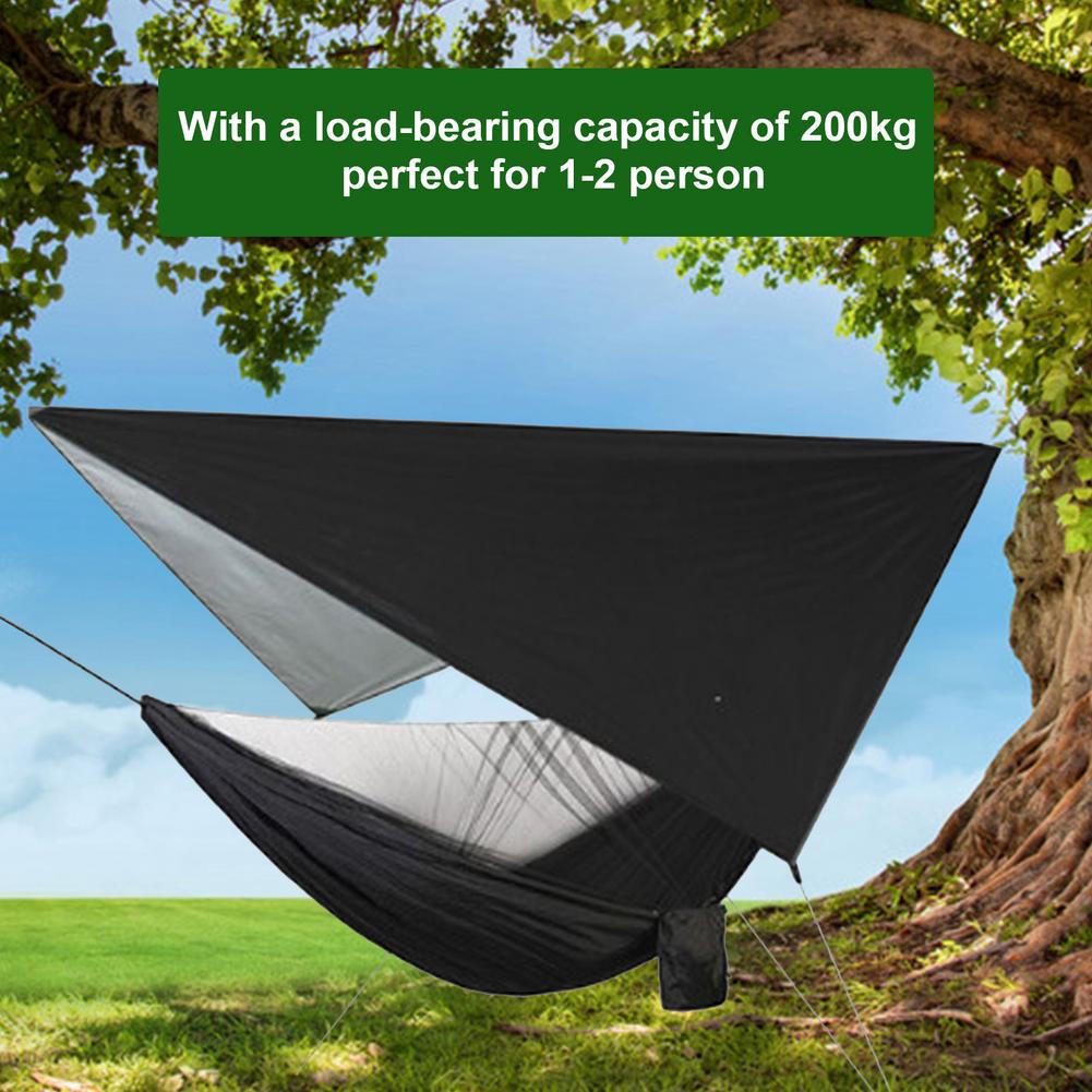 Outdoor Camping Hammock Mosquito Net Beach Tarp Tent Sun Shade Garden Patio Hammock Canopy Bug Net &amp;amp; Rain Fly Tarp Sun Shelter