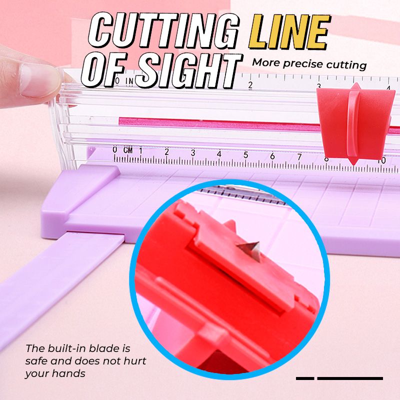 Portable Efficient A4 Paper Cutter Guillotine Cutting Machine Paper Cutter Paper Trimmer Spareparts Plastic Metal Blade Trimmer