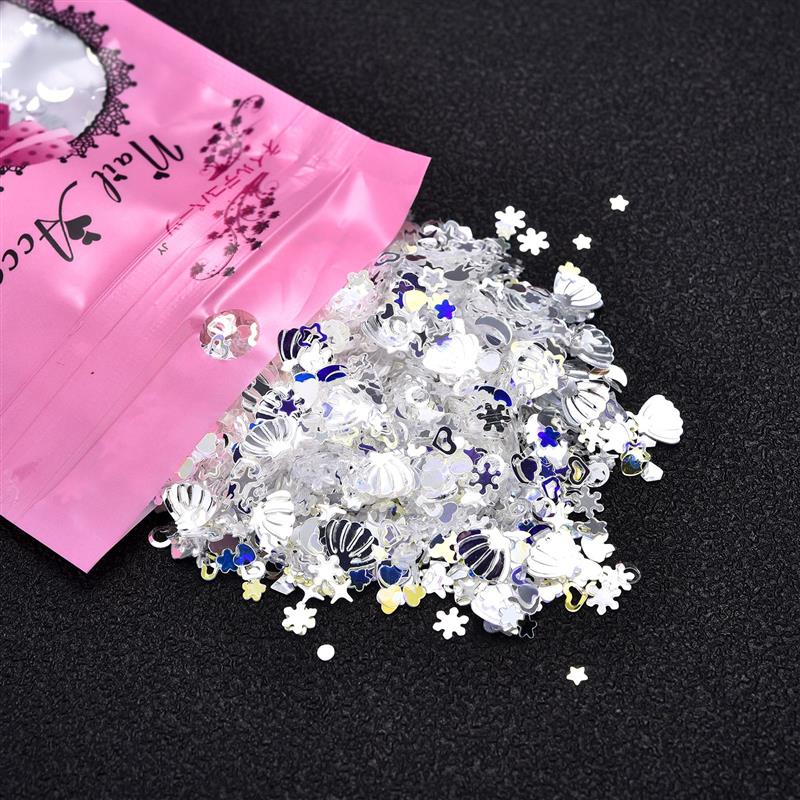 Mix Star Shell Sequin Heart Glitter Filling 10g/Pack For DIY Epoxy UV Resin Jewelry Making Decoration Supplies Resin Crafts: 12