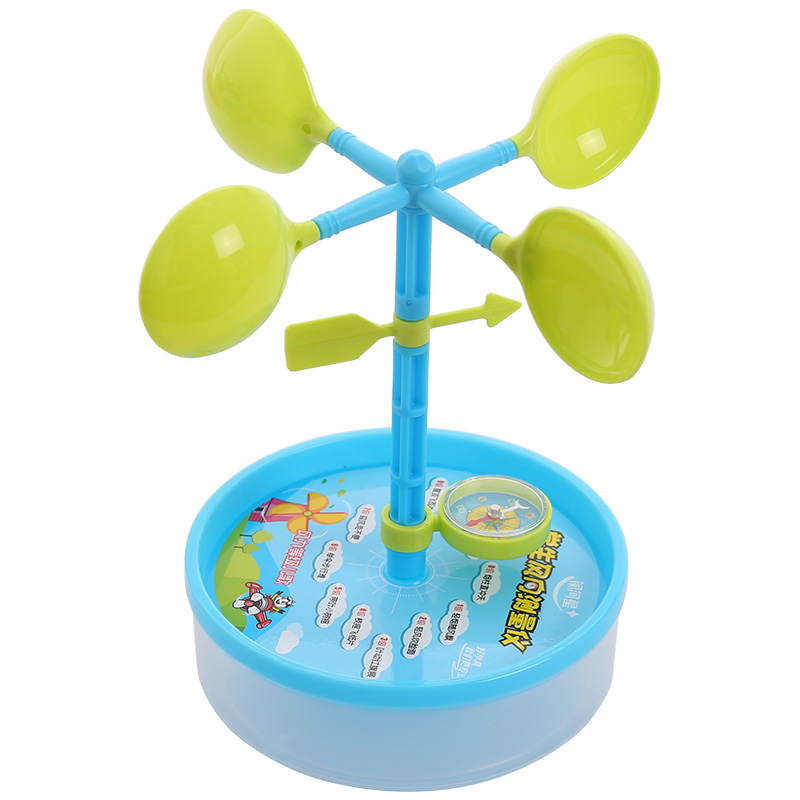 1 unds/pack, veleta fasining de plástico interesante DIY para la dirección del viento para niños, Educación Física y Matemáticas