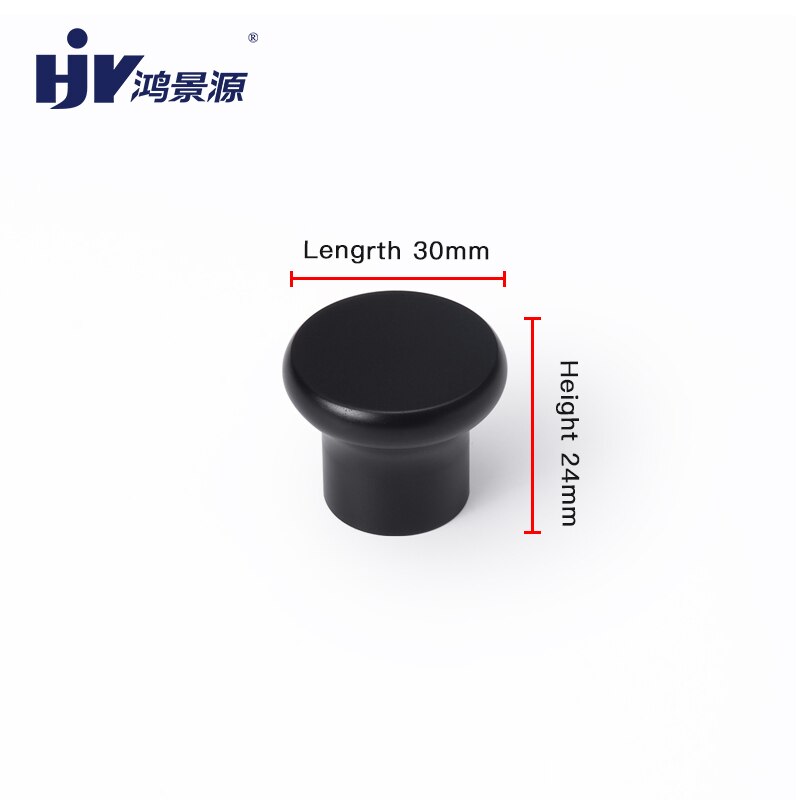 HJY kuchnia szary/czarny/złoty uchwyty Aluminiual uchwyt robić szafki drzwi robić szafy szczotkowane sprzęt meblowy moda gałka A057/176: czarny