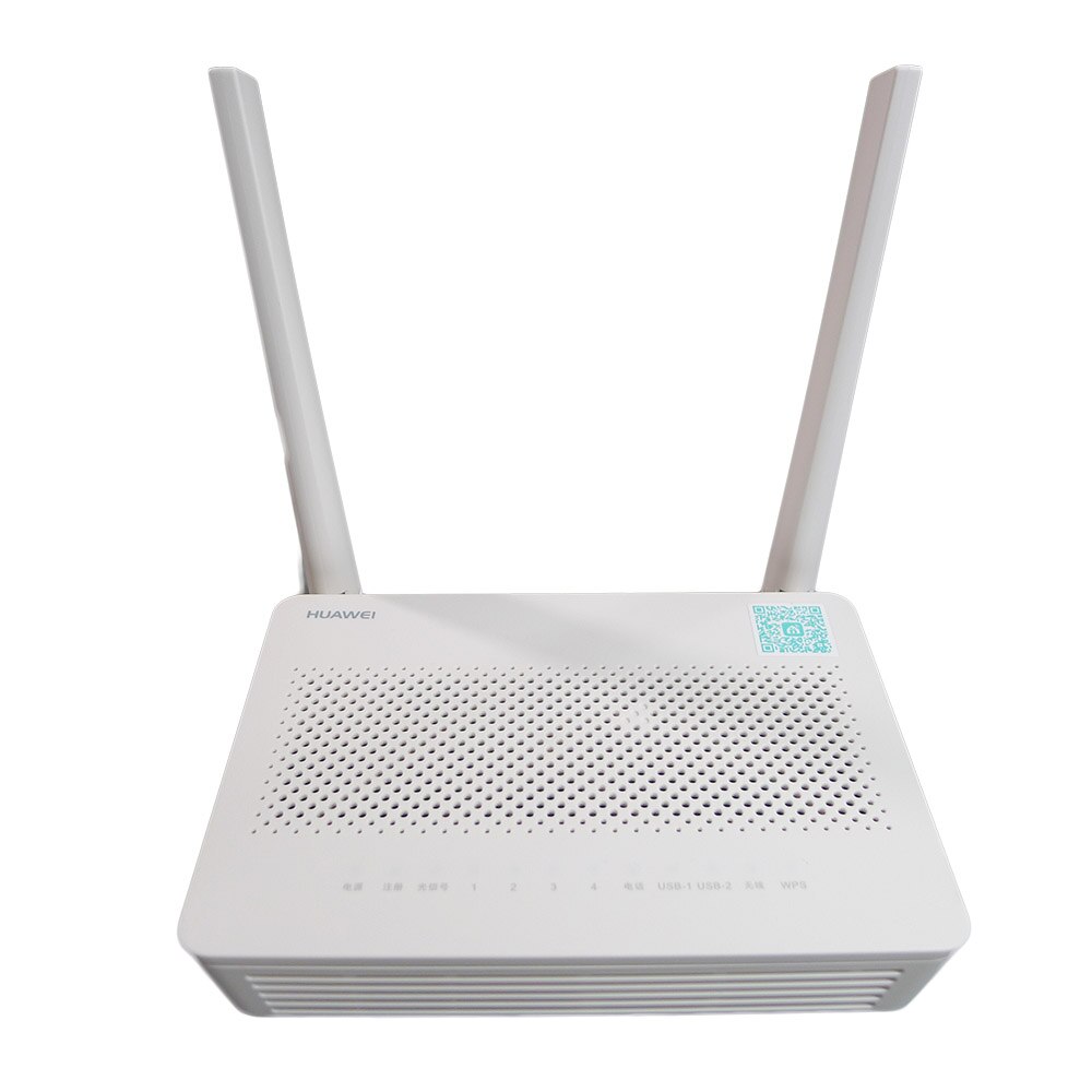 Hua wei Modem Router HS8546V5 GPON ONT con 4GE Porte 2.4G 5G Dual-Band WiFi, 5DBI grande antenne