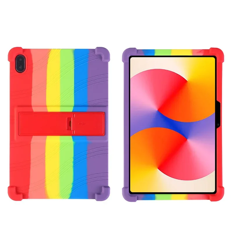 Deksel til huawei matepad  se 11 -tommers nettbrett, støtsikkert silikonstativ: Gradasjonsfarge