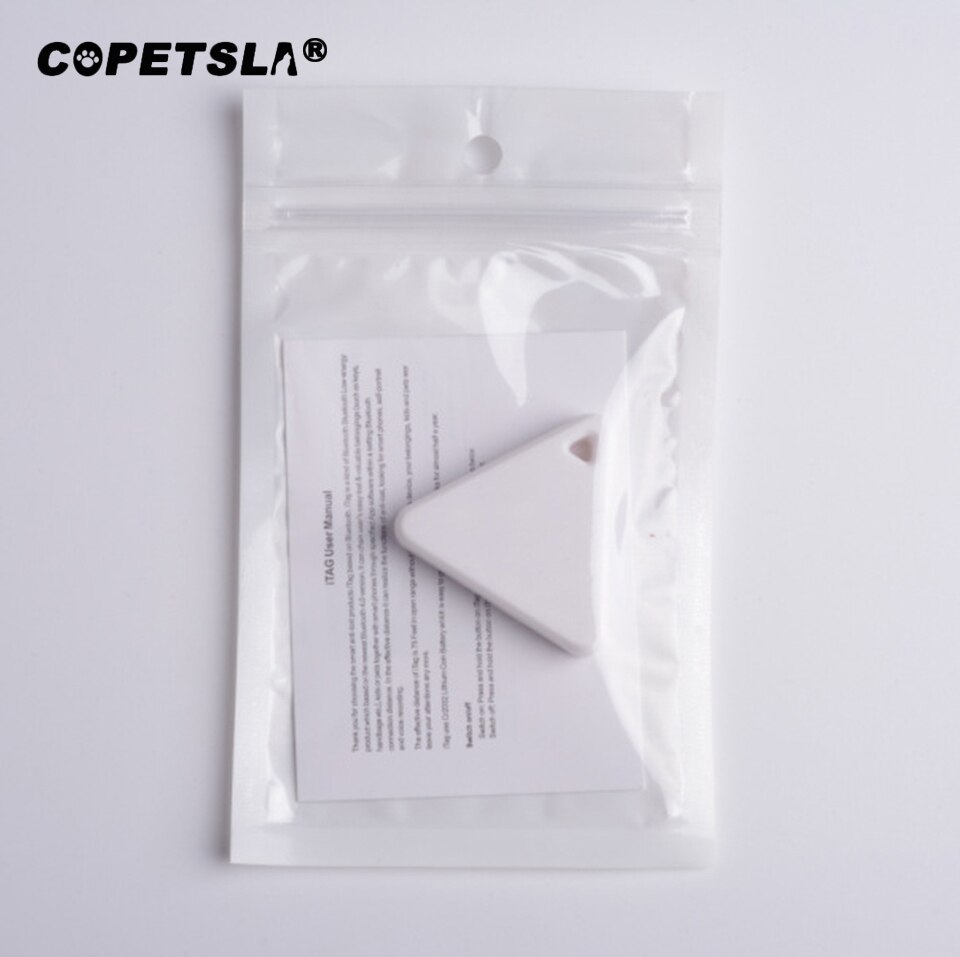 Copetsla 1 sztuk Pet inteligentny lokalizator Bluetooth pies GPS kamera lokalizator pies przenośny Alarm Tracker dla brelok etui wisiorek: White C with battery