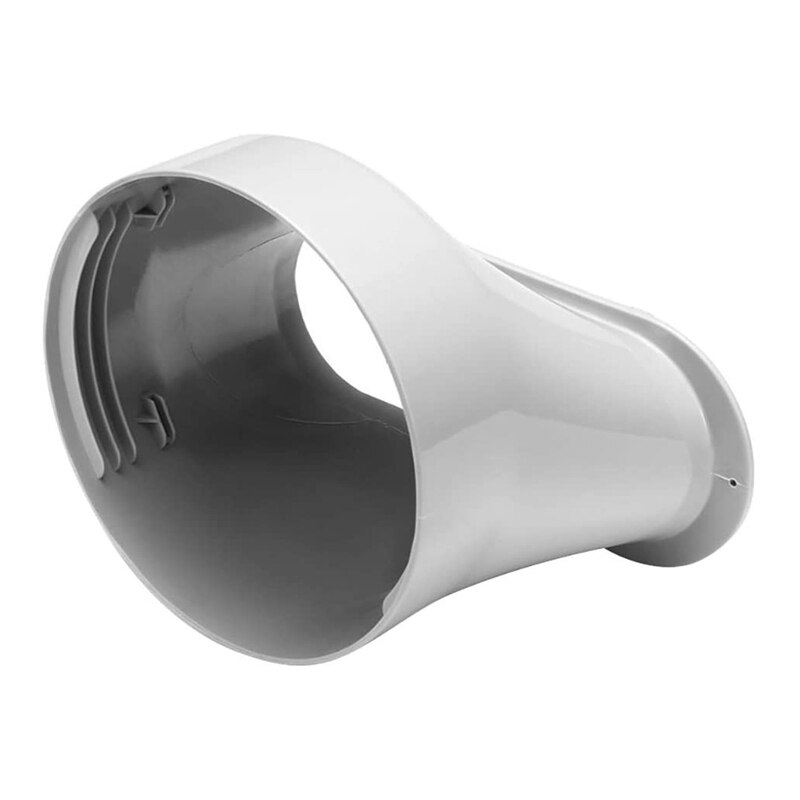 Flat Mouth Interface 150mm Air Conditioning Exhaust Hose Connector Air Conditioning Interface Accessories
