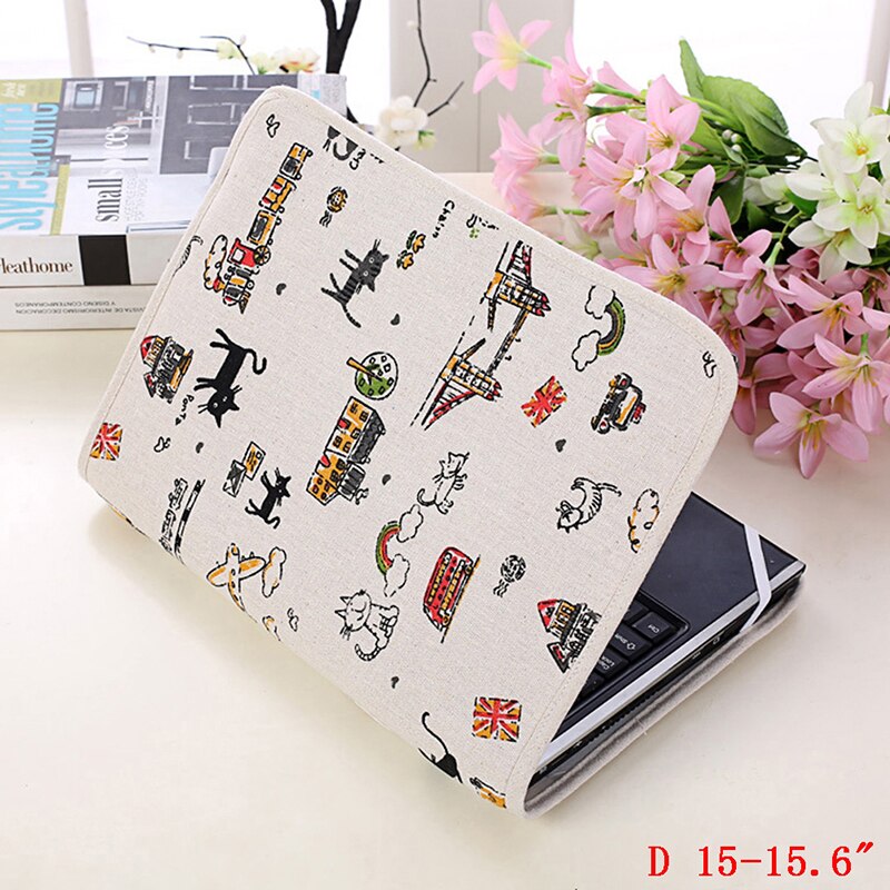 Notebook Laptop Sleeve Bag Cotton Pouch Case Cover For 14 /15.6 /15 Inch Laptop: D-L