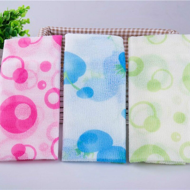 1 stuk handige textuur nylon washandjes handdoeken dames badjassen draagbare handdoek dames dames snel drogend