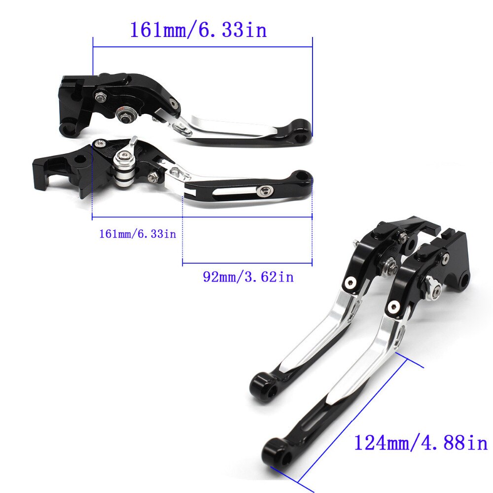 CNC Adjustable Aluminum Motorcycle Folding Extendable Brake Clutch Lever For Aprilia PEGASO 650 1992 - 1996 1993 1994 1995
