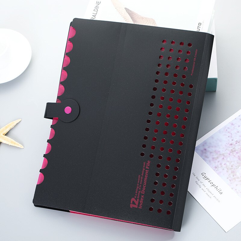 Waterproof A4 File folders13 pockets Expanding file Document Bag Pouch Bill Folder Holder Organizer file holder file organizer