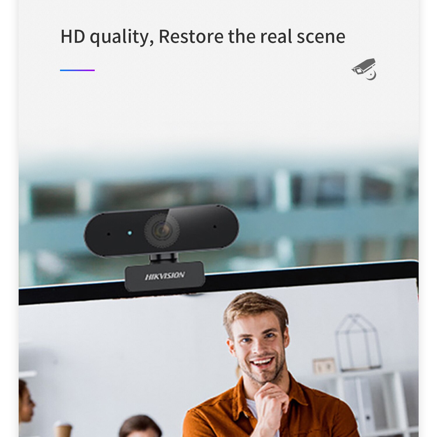 Kamera internetowa Hikvision 1080P 2K 4K pełna kamera internetowa HD mikrofon kamera internetowa kamera USB dla komputer stancjonarny laptop pulpit relacja na żywo wideo