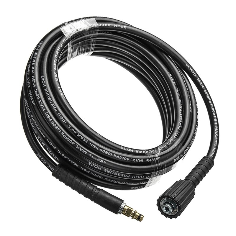 1Pcs Hoge Druk Water Reinigen Slang Zuiver Koper Voor Karcher K2 ~ K7 Hogedrukreiniger: Black