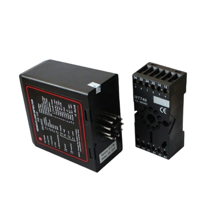 KINJOIN Vehicle Detector Signal Control Ground Sensor AC220 AC110V DC12 DC24V Ground Single Channel Sensor Circuit Detector