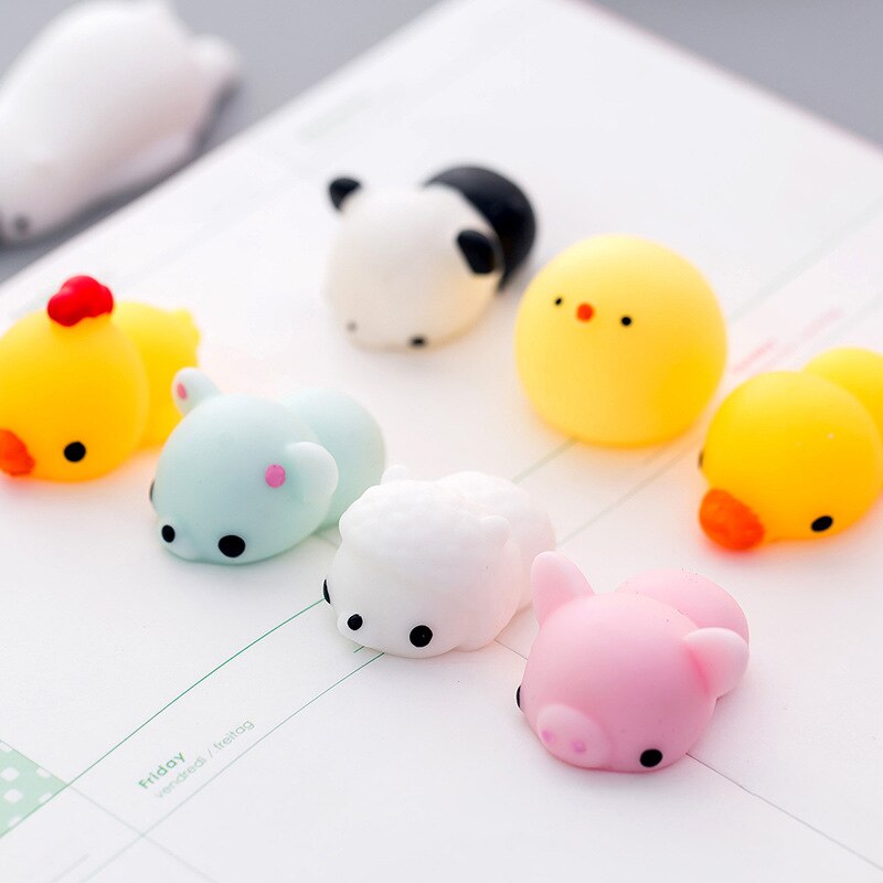 novelty Anti-stress toy Squeezing toys Squishy Cute animals Soft Stress Relief Funny cut Toy for children