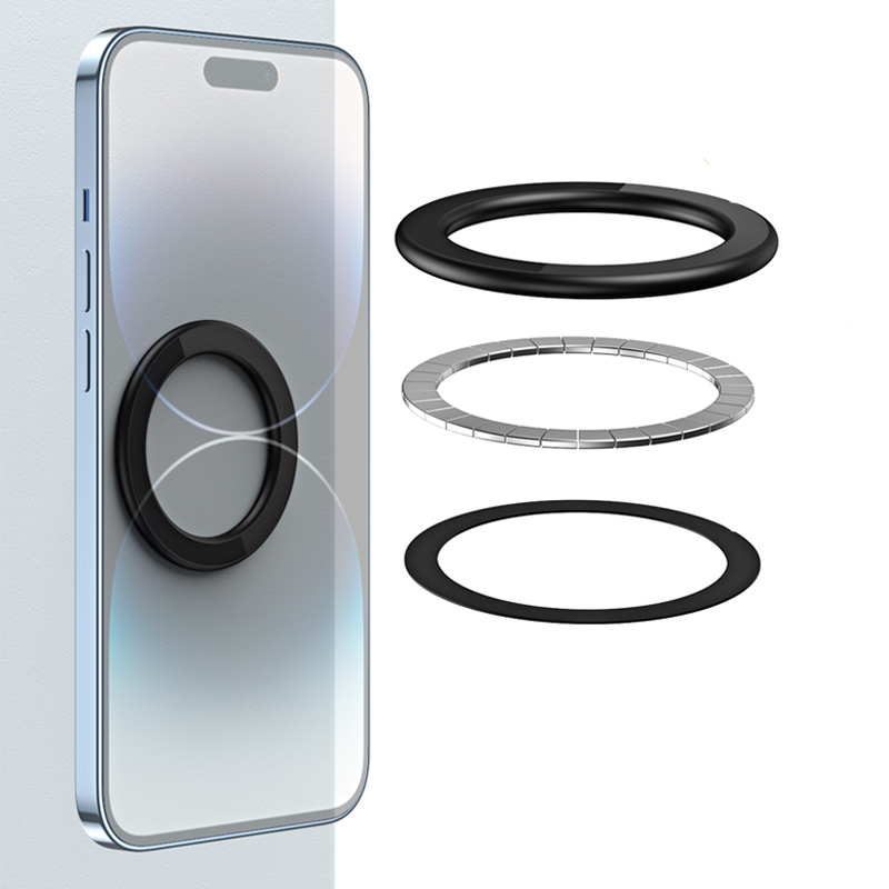 Magnetischer Ringhalter für iPhone 16, 15, 14, 13, universeller Zauberstab-praktisch-Super-Magnethalter Ich bin Auto, praktisch-Ständer für Magsafe