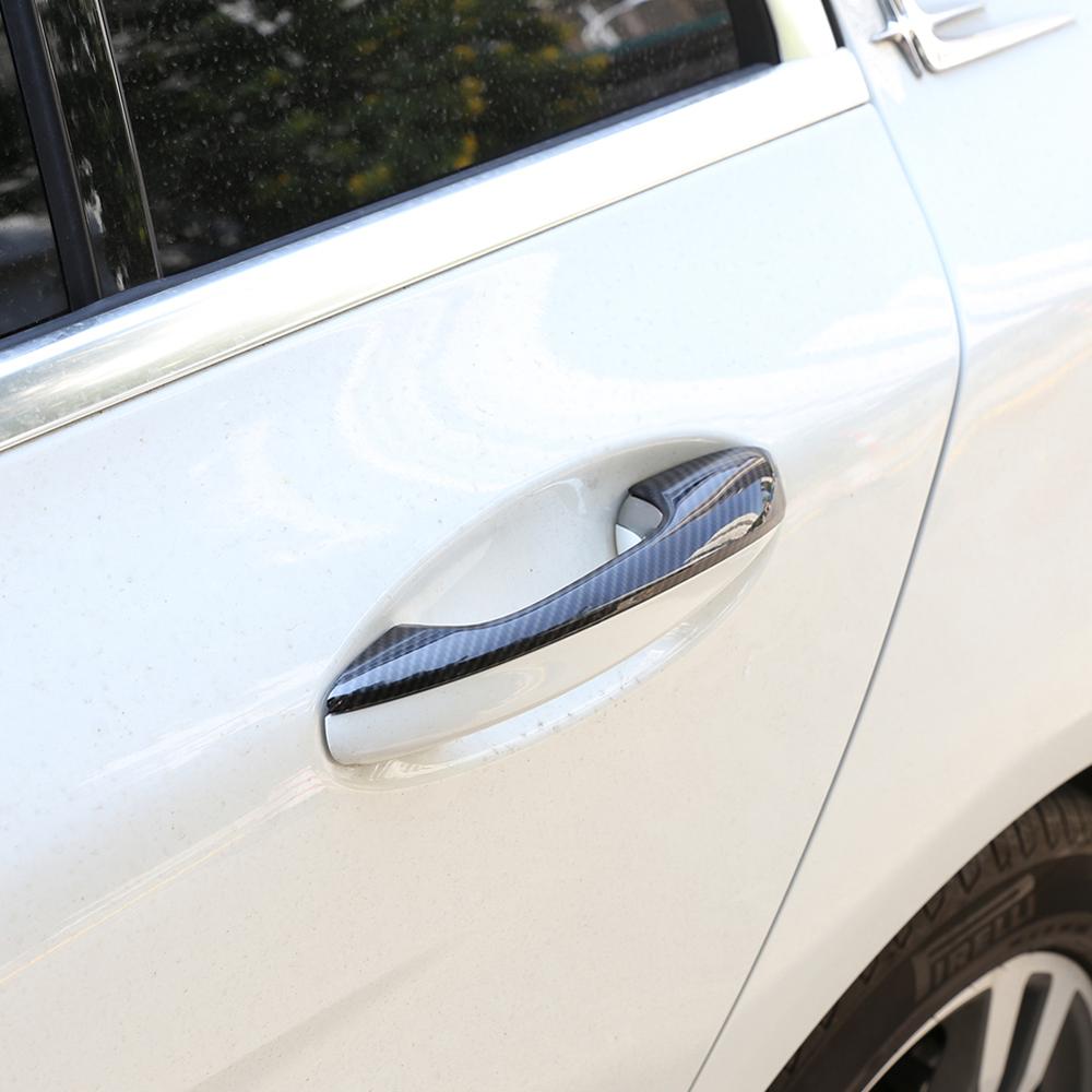 For Mercedes Benz A Class A180 A200 A250 W177 V177 B Class W247 -20 Carbon Fiber ABS Car Door Handle Cover Trim Accessories