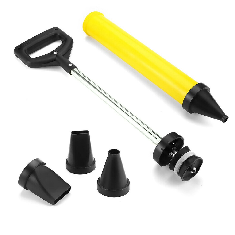 4 Nozzles Manual Caulking Gun cement sprayer applicator Pointing mortar Lime syringe Pump window Door Gap filling Repair tools