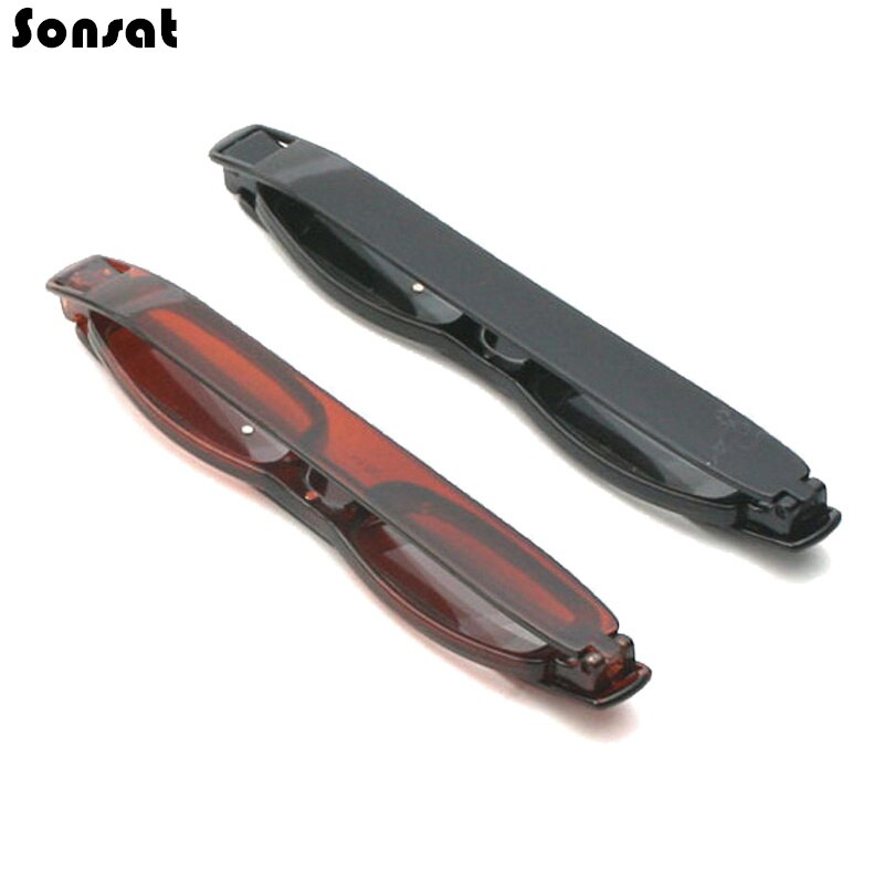 Lunettes de lecture en plastique pour hommes et femmes, avec aimant rotatif, portables, pliables, pour presbytes, en résine HD, 360