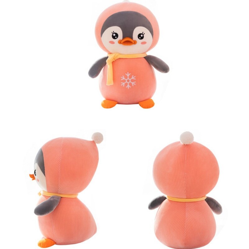 Cartoon Penguin Doll Aquarium Plush Toy Cute Little Penguin Sofa Pillow Home Decorations