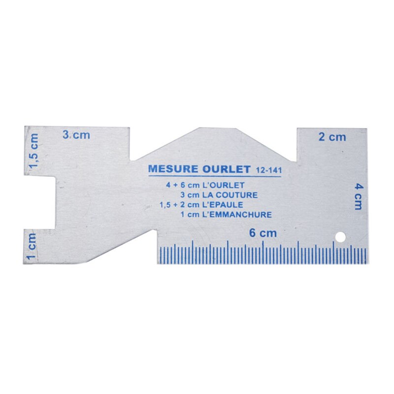 Coating Painting Thickness Gauge Tester Ultrasonic Film Mini Car Coating Measure Paint Gauge Measuring Instrument 0-1.25mm RM660: Sewing Ruler