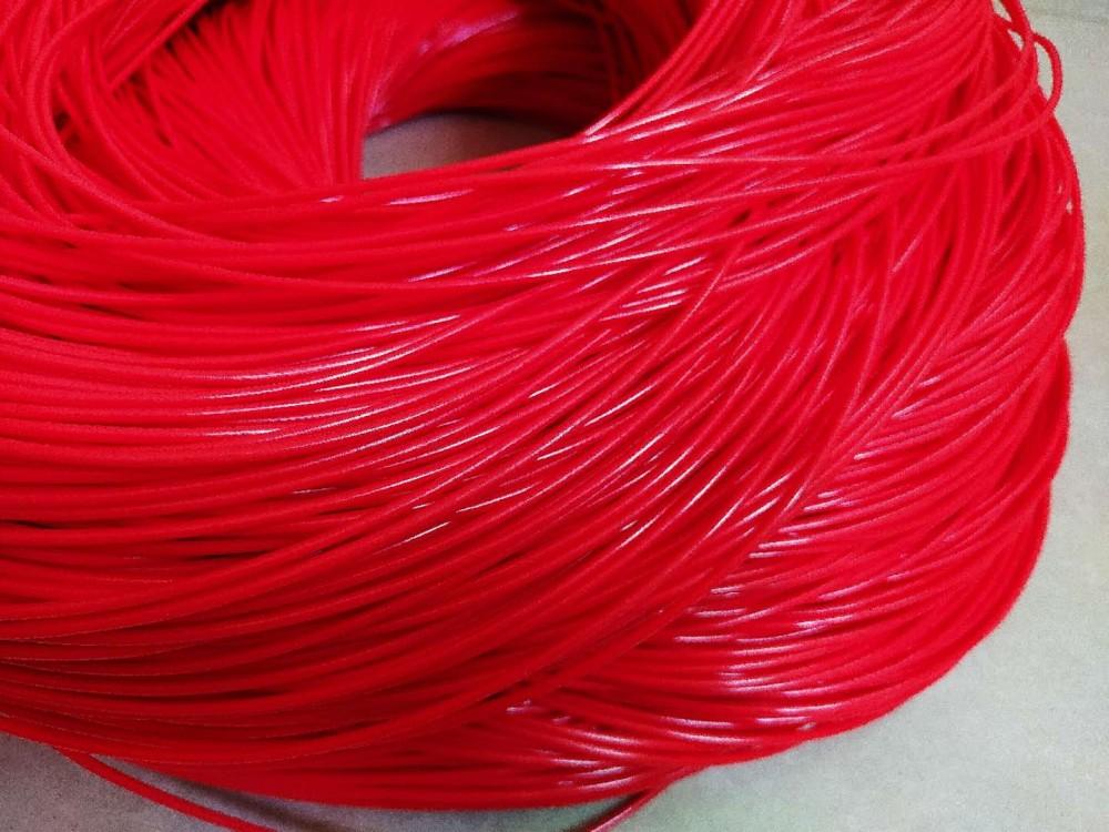 500g Round furniture PE rattan plastic imitation synthetic rattan weaving raw material for knit and repair chair table basket: Red