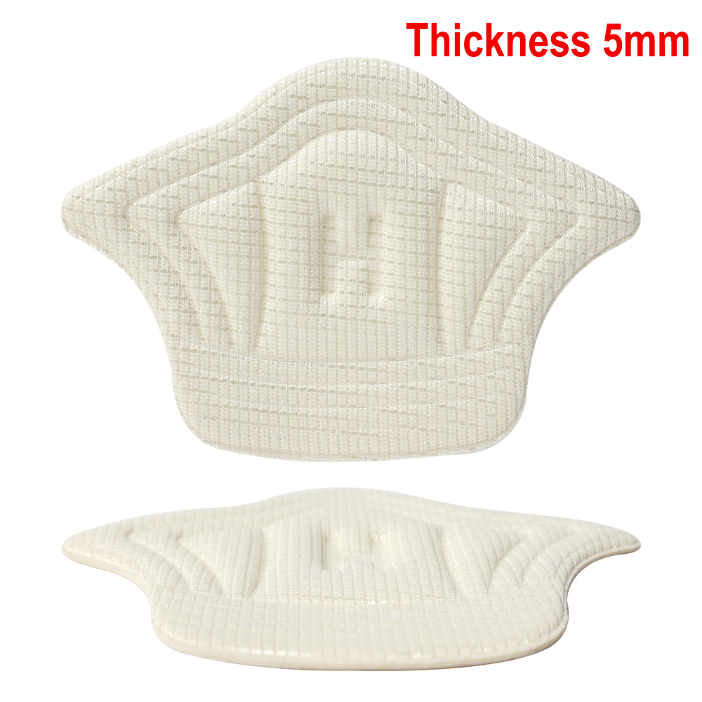 2/6 stücke Einlegesohlen Patch Ferse Pads für Sport Schuhe Einstellbare Größe Ferse Pad Schmerzen Linderung Kissen EinfüGen Einlegesohle ferse Schutz Aufkleber: Gold / 3.5