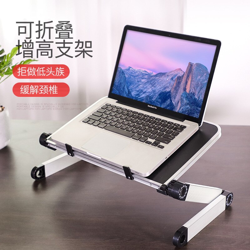 Mini Laptop Stand Schoot Bureau For A Bed Couch Vouwen Verstelbare Multifunctionele Ergonomische Hoogte 360 Graden Hoek