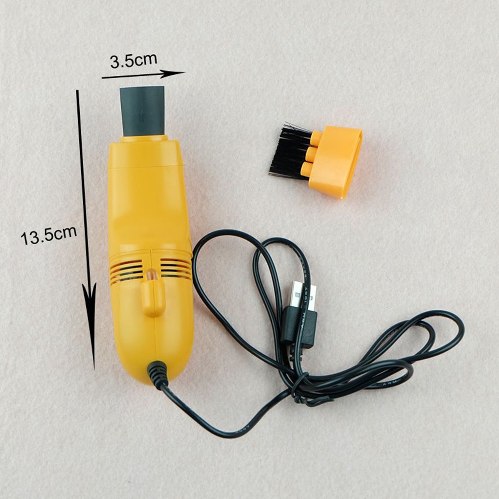 Aspirateur Portable pour clavier USB en 4 couleurs, Mini aspirateur pour clavier, brosse de nettoyage, universel pour les coins de bureau, disponible en 4 couleurs