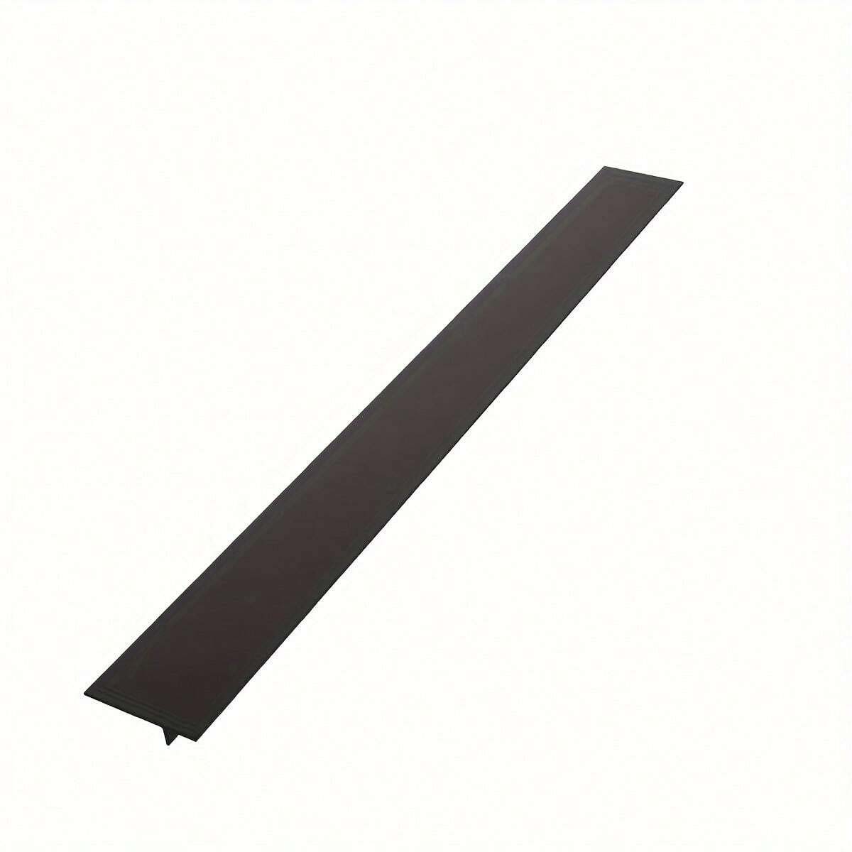 Silicone Gap Strip, Kitchen Gas Stove Sealing Strip, Kitchen Anti-Oil Anti-Stain Strip, Silicone Seal Insert Strip: black